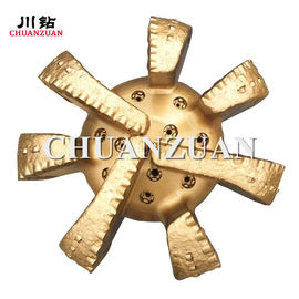 7 Blades PDC Drill Bit 19 1/4 Inch Steel Body With 3 1/2 API Thread Connection