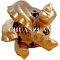 8 1/2 Inch PDC Drill Bit 5 Blades Steel Body For Hard Rock Drilling