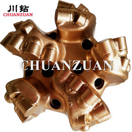 High Manganese Steel Matrix Body PDC Bits 5 Blades For Hard Rock