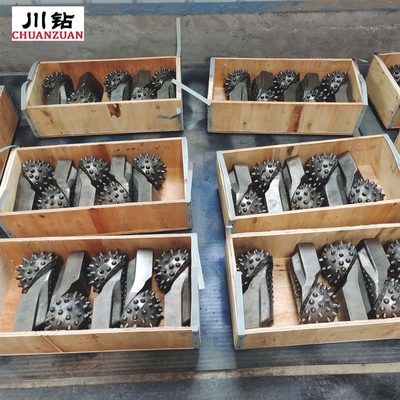 IADC 617 Tricone Drill Bit For Piling Project Core Barrel